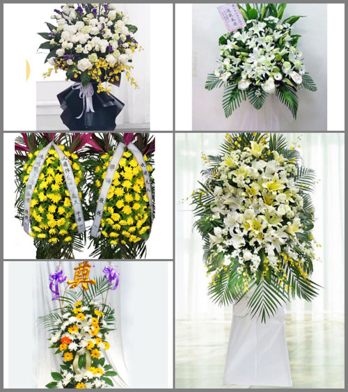 福建漳州龙文区步文镇步文村白事花篮预定